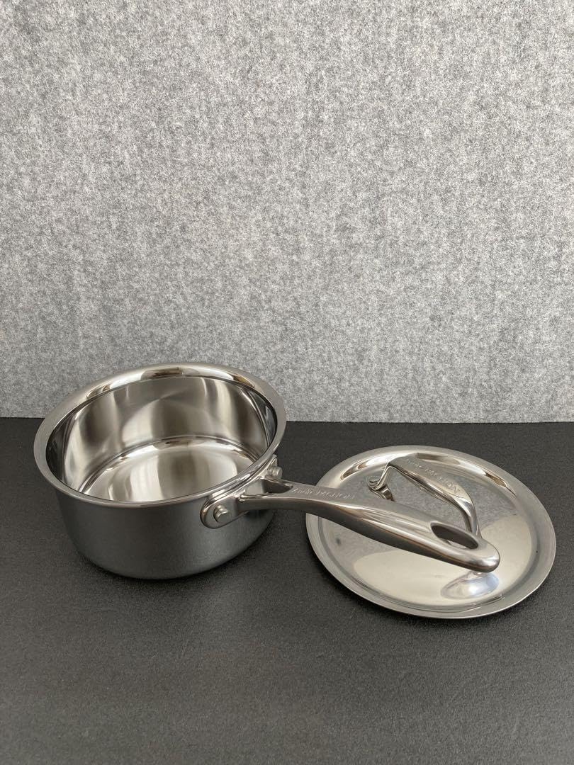 André PACHONステンレスフライパン鍋セット16-18-20cmIH対応 Amazon.co.jp: Andre PACHON 高級ステンレス片手鍋18㎝ 蓋 調理